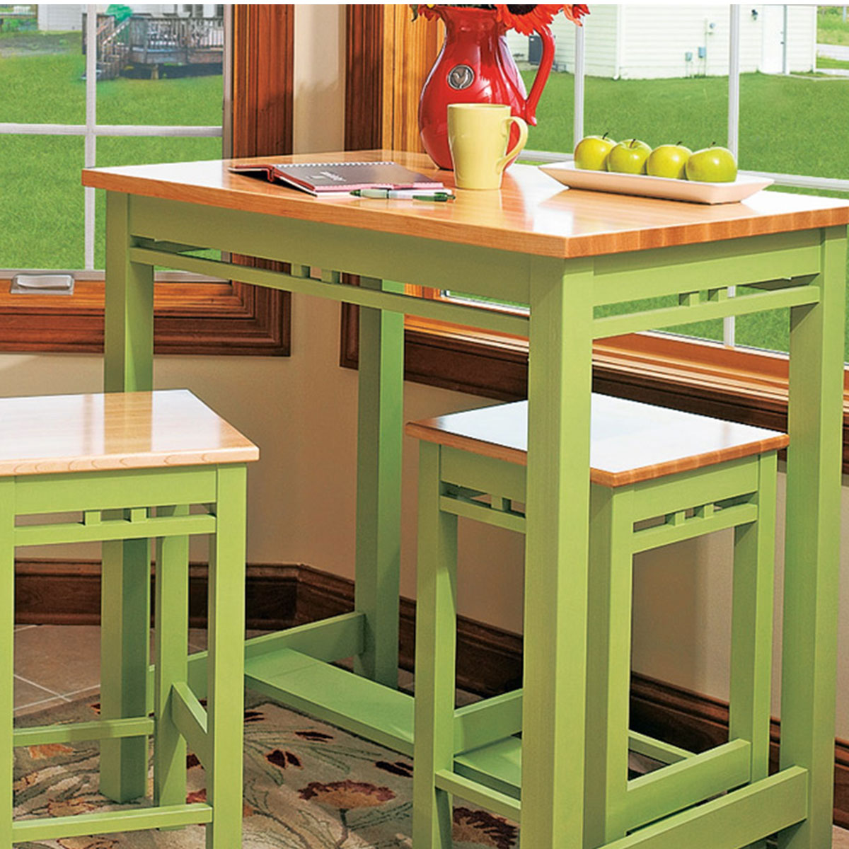 Woodsmith Tall Kitchen Table Plan