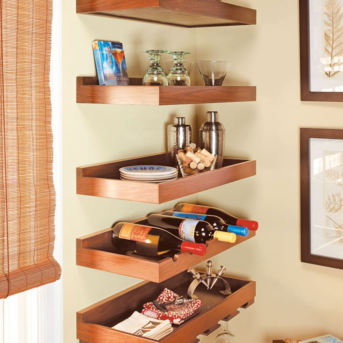 Woodsmith Hanging Wall Shelves Plan