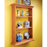 Woodsmith Dovetailed Display Shelf Plan