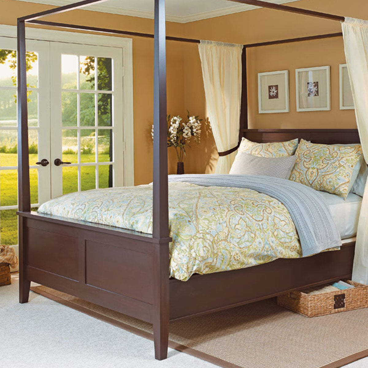 Woodsmith Modern Four-Poster Bed Plan