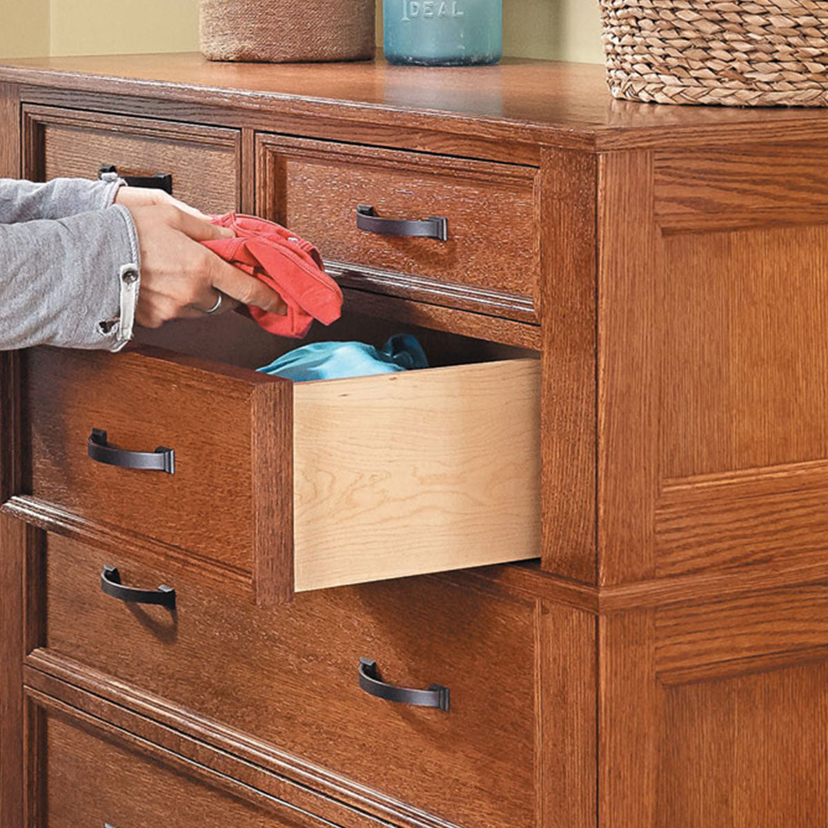 Woodsmith Bedroom Suite Oak Dresser Plan