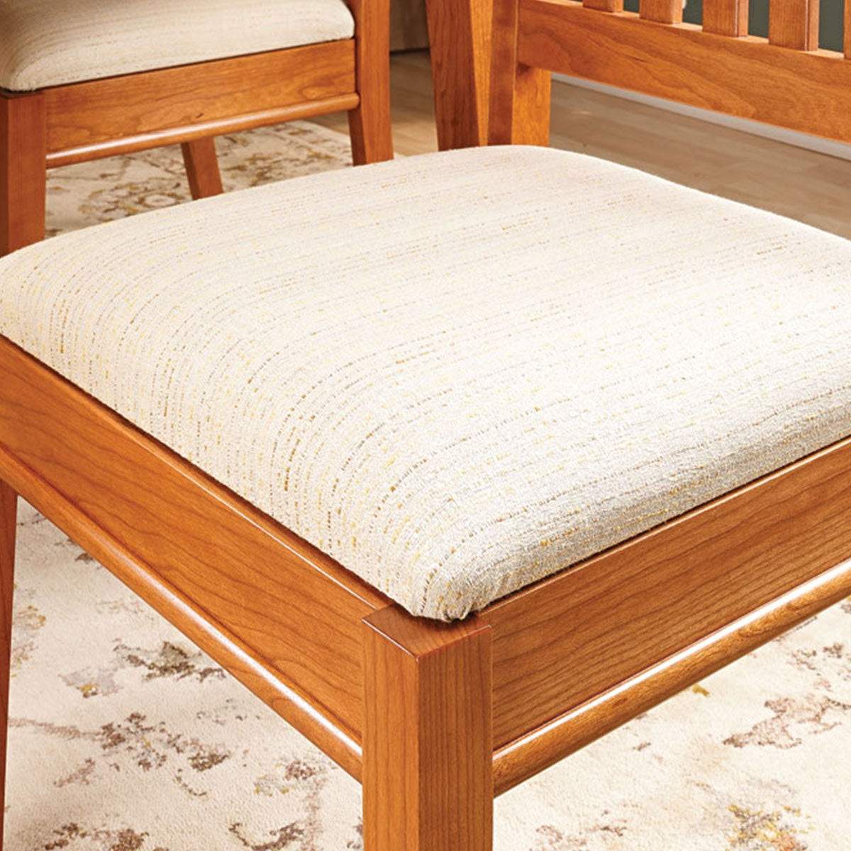 Woodsmith Stylish Dining Chair Standard Plan & Premium Shop Drawings