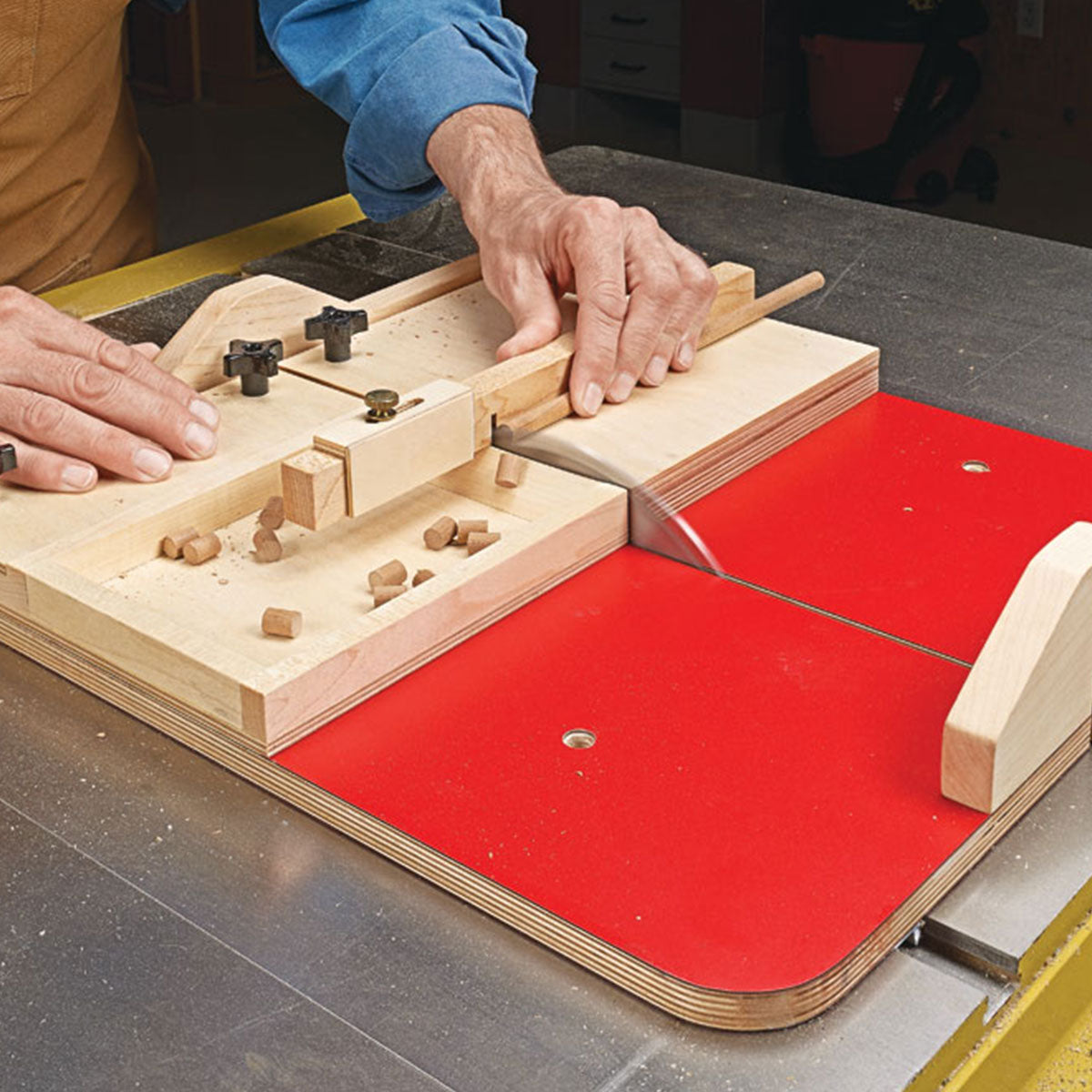 Woodsmith Multipurpose Small Parts Sled Standard Plan & Premium Shop Drawings