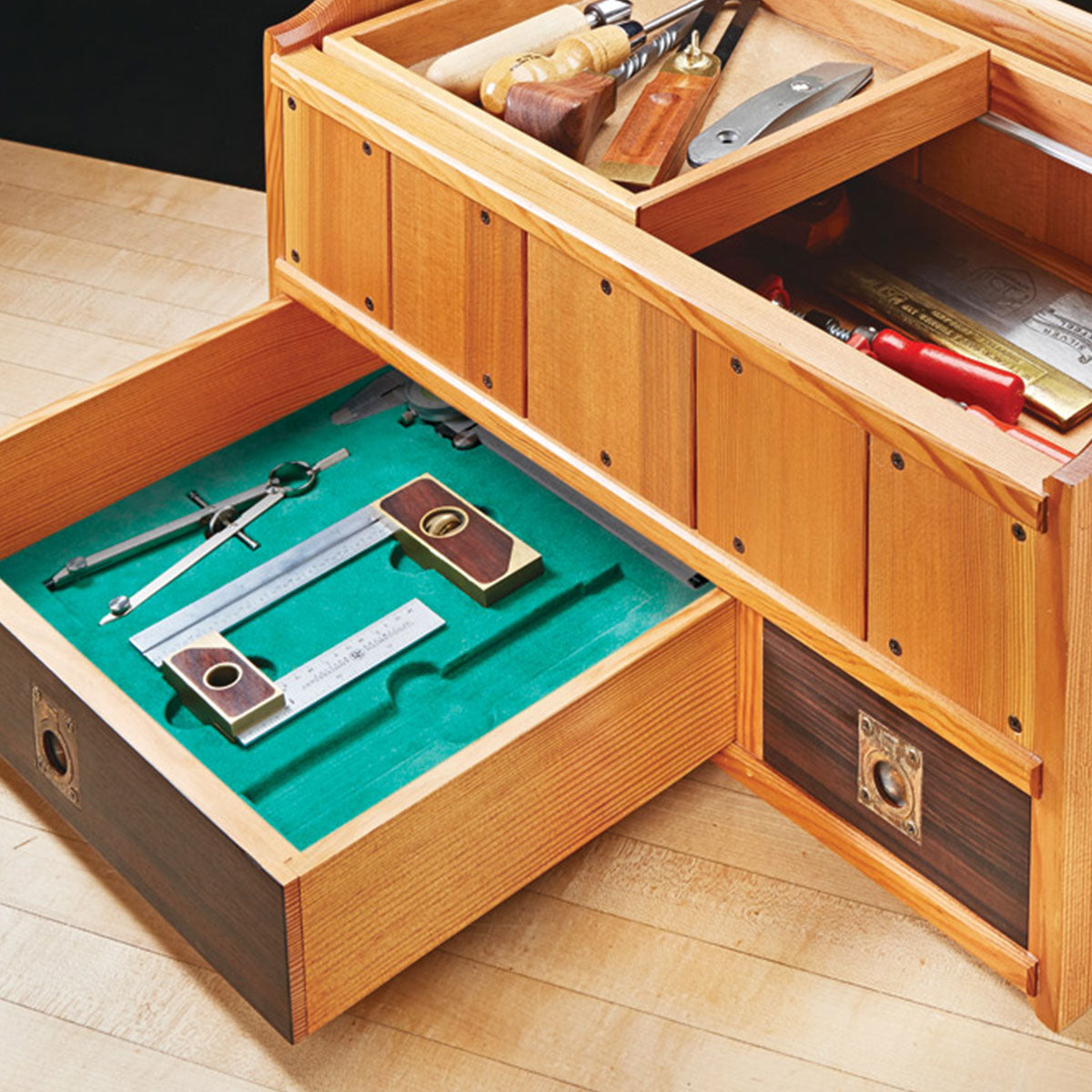 Woodsmith Go-Anywhere Tool Tote Standard Plan & Premium Shop Drawings
