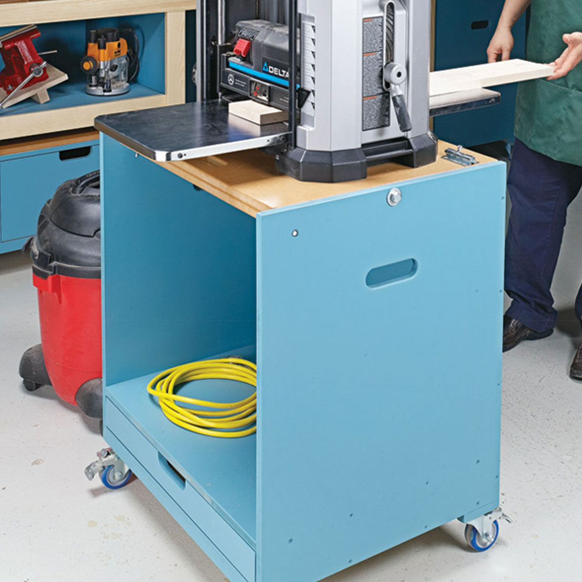 Woodsmith 3 Versatile Carts Standard Plan & Premium Shop Drawings