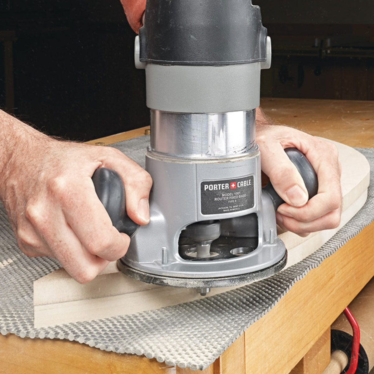 Woodsmith Router Carving Jig Plan