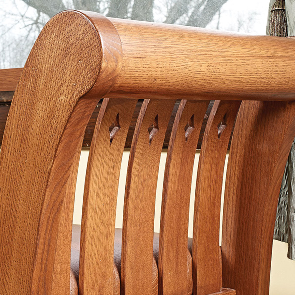 Woodsmith Traditional Empire Bench Standard Plan & Premium Shop Drawings