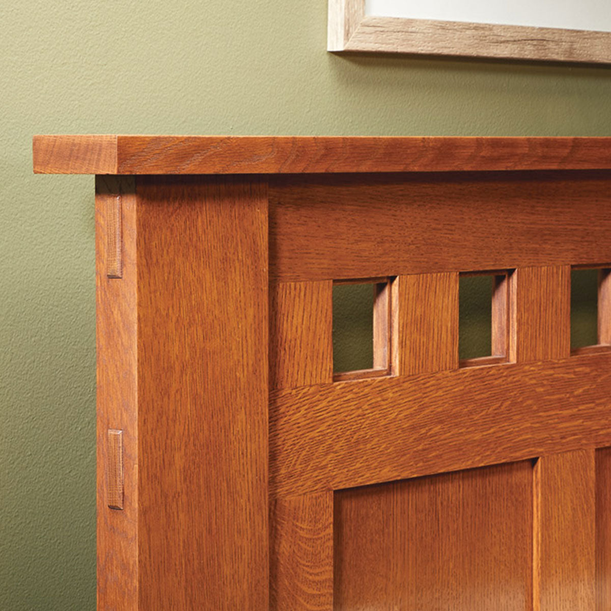 Woodsmith Classic Craftsman Bed Standard Plan & Premium Shop Drawings
