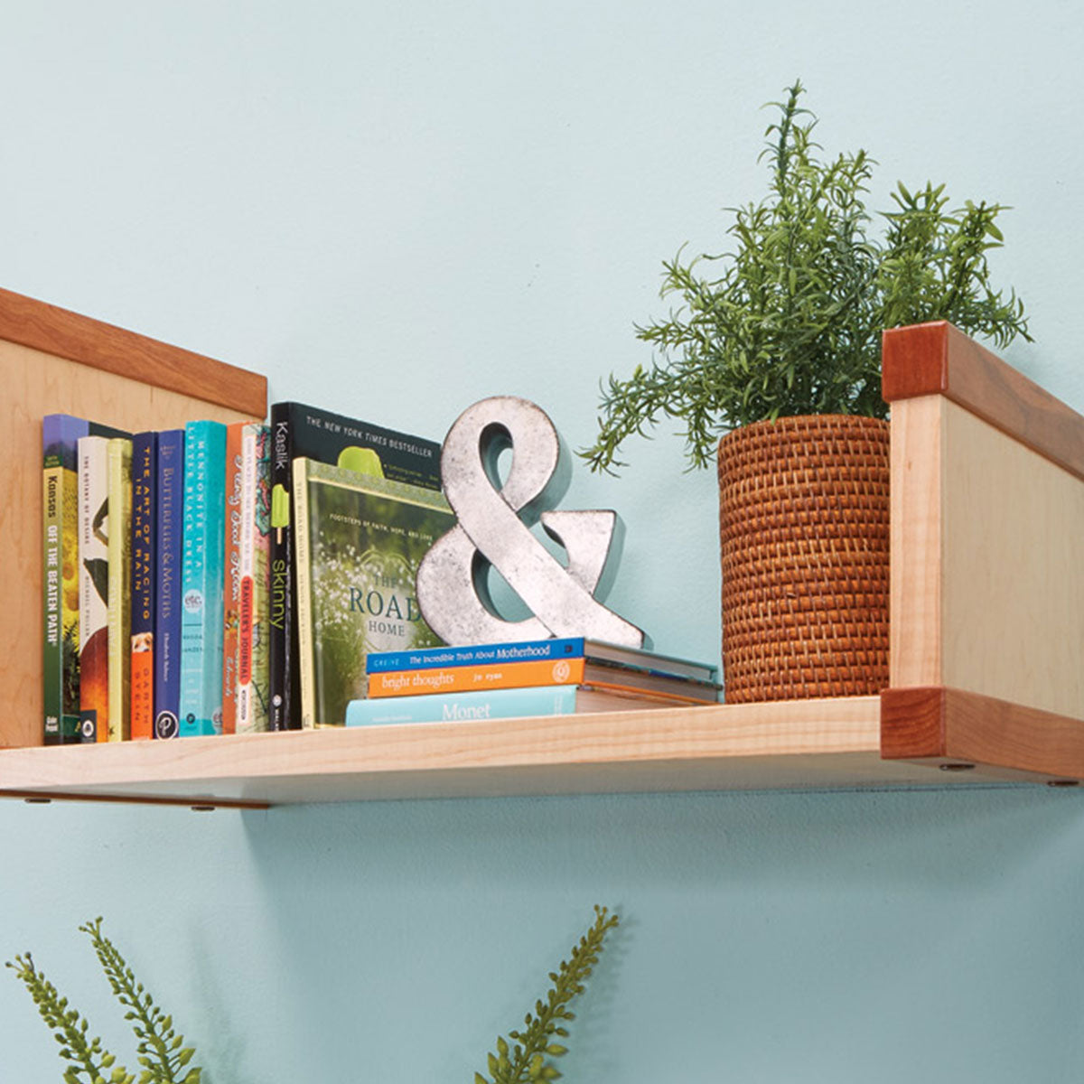 Woodsmith Floating Wall Shelves Standard Plan & Premium Shop Drawings