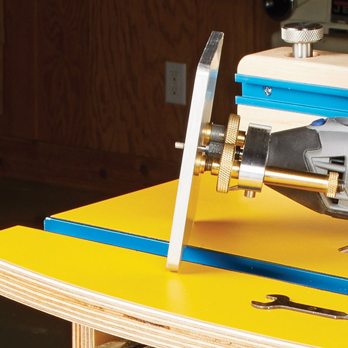 Woodsmith Rotary Tool Router Table Standard Plan & Premium Shop Drawings
