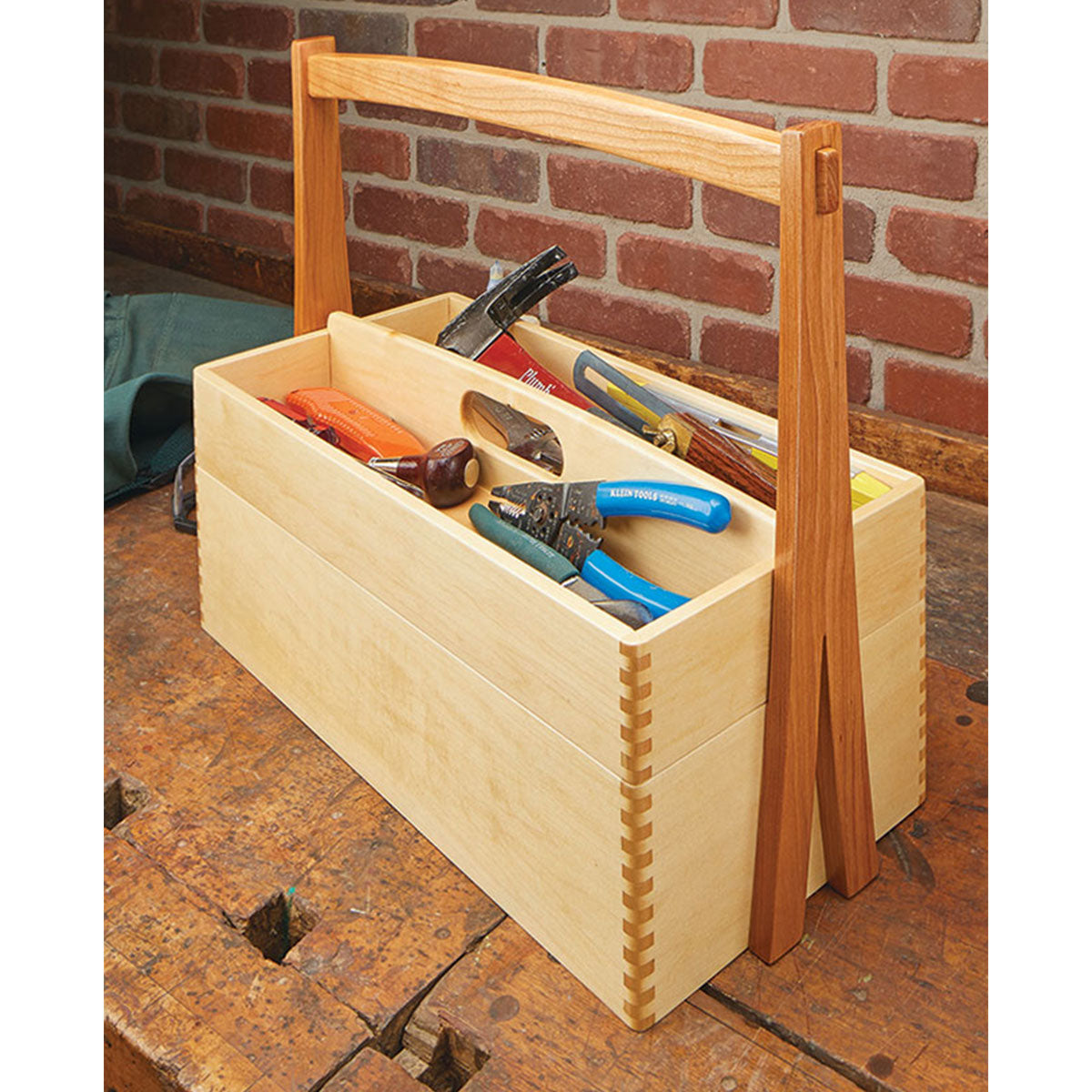 Woodsmith Stackable Tool Tote Standard Plan & Premium Shop Drawings