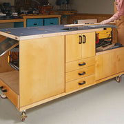 Woodsmith All-In-One Workstation Standard Plan & Premium Shop Drawings