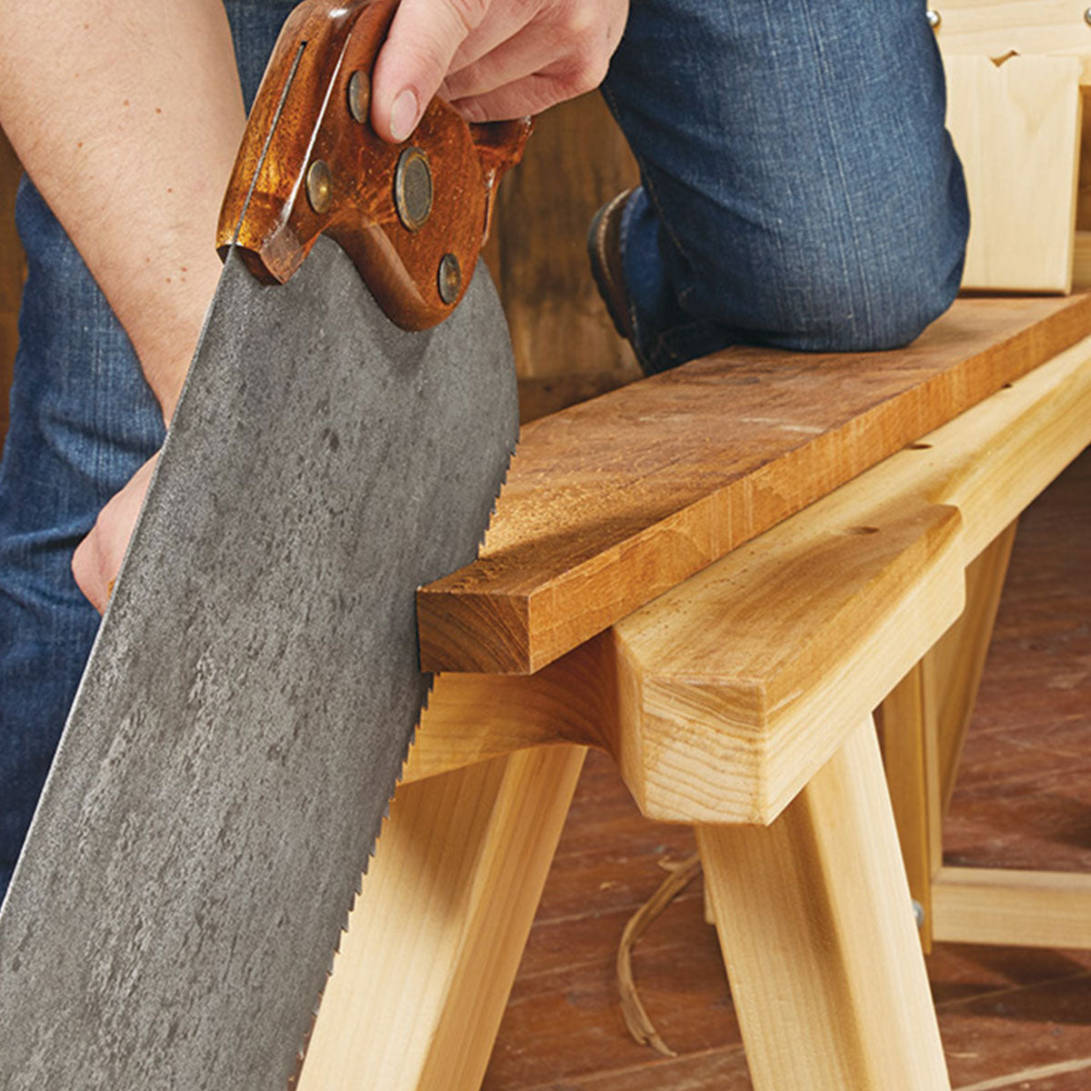 Woodsmith Multi-Function Shavehorse Plan
