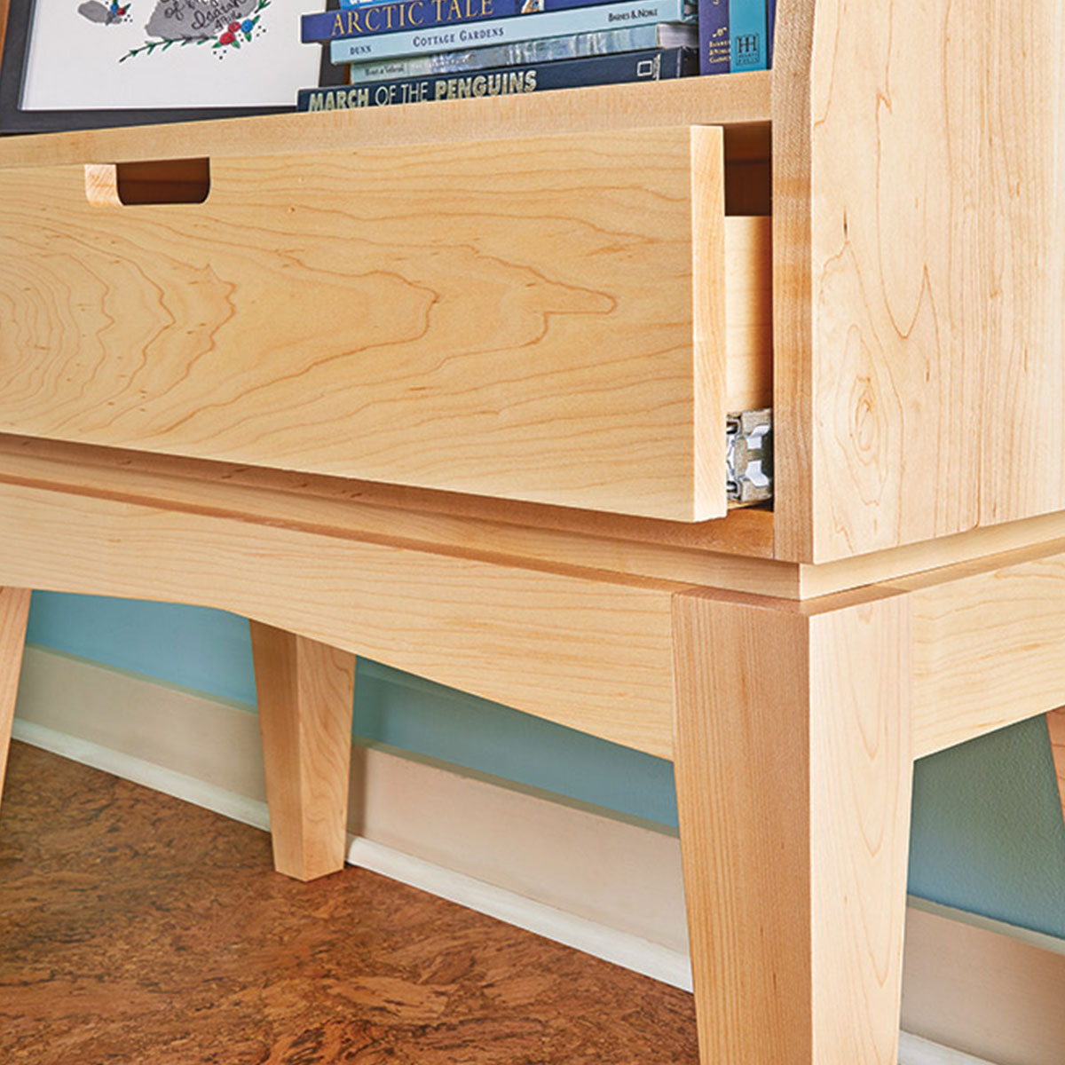 Woodsmith Slant-Front Bookcase Plan