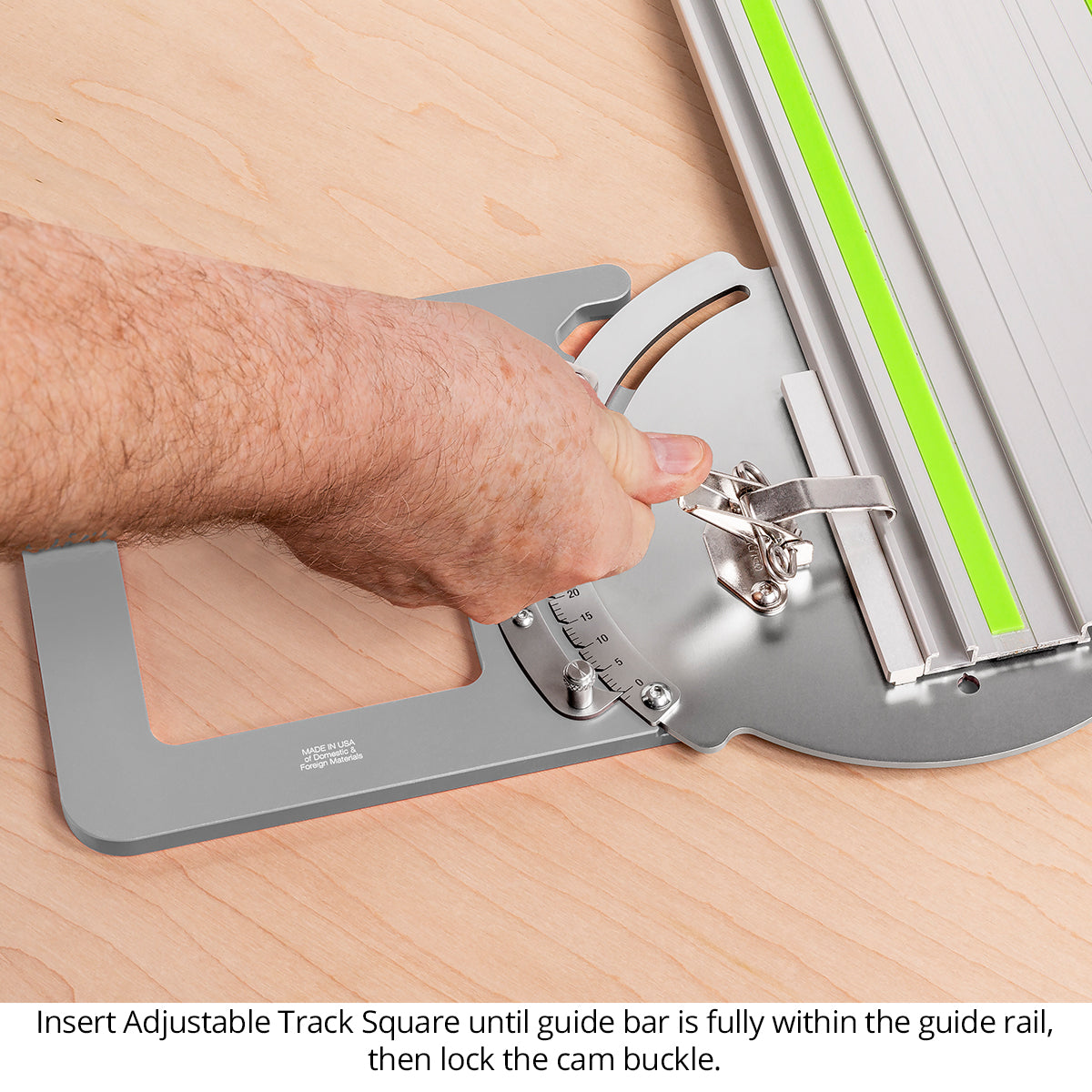 Adjustable Track Square