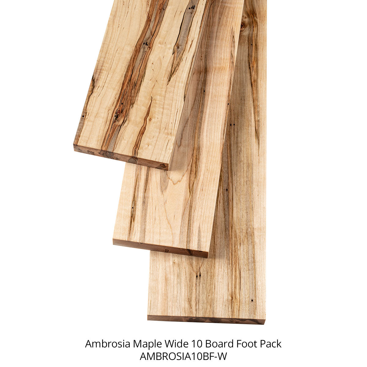Ambrosia Maple 10 Board Foot Project Lumber Packs