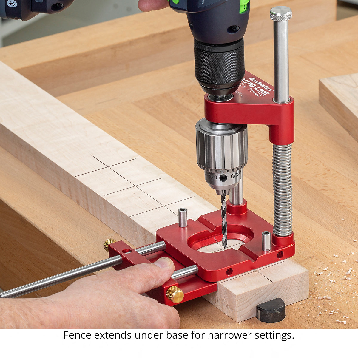 Auto-Line Drill Guide