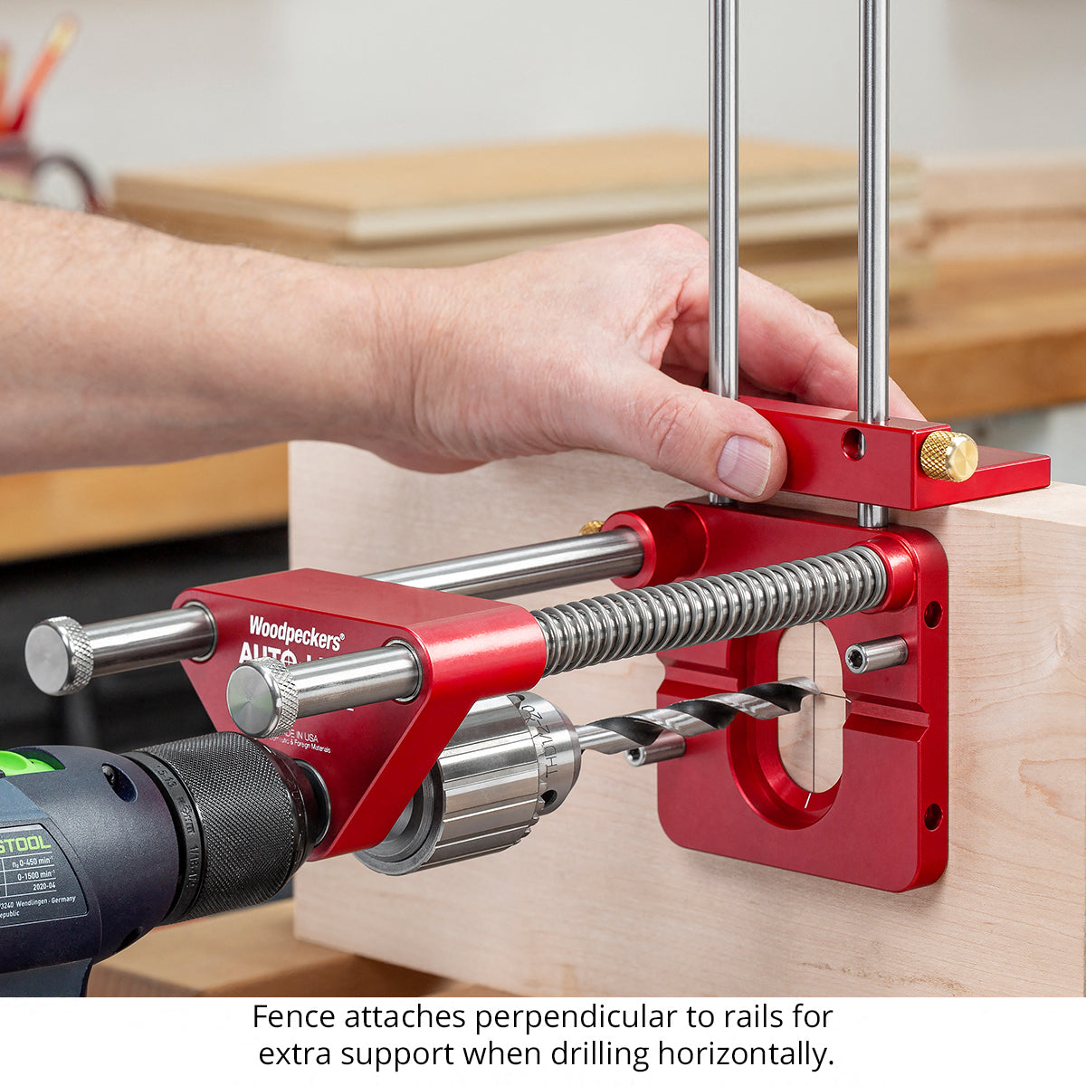 Auto-Line Drill Guide