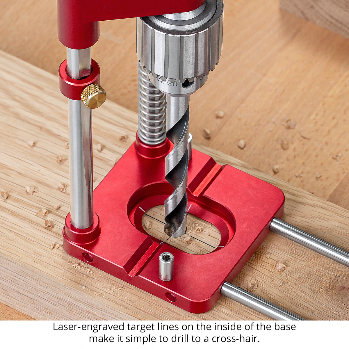 Auto-Line Drill Guide