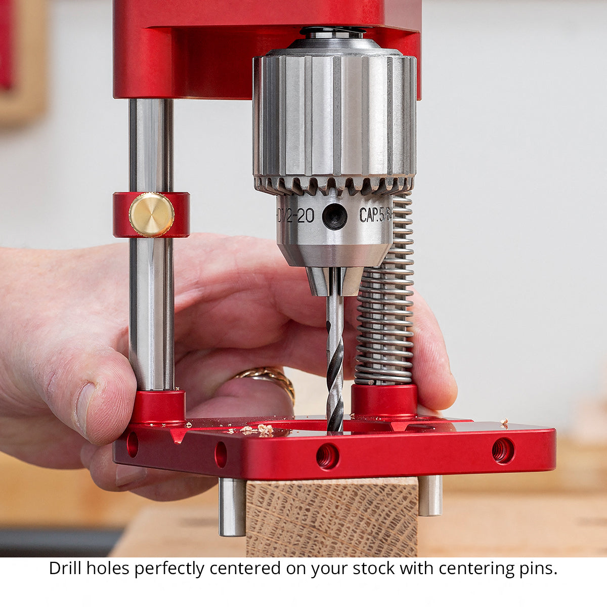 Auto-Line Drill Guide