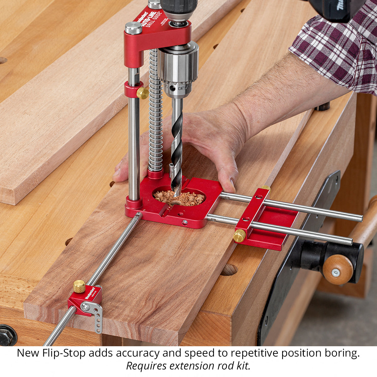 Auto-Line Drill Guide