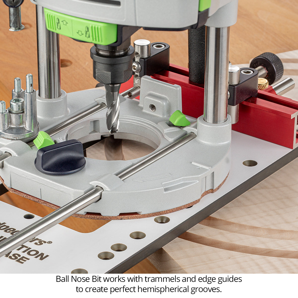 Ball Nose CNC Router Bits - Solid Carbide - 3-Flute