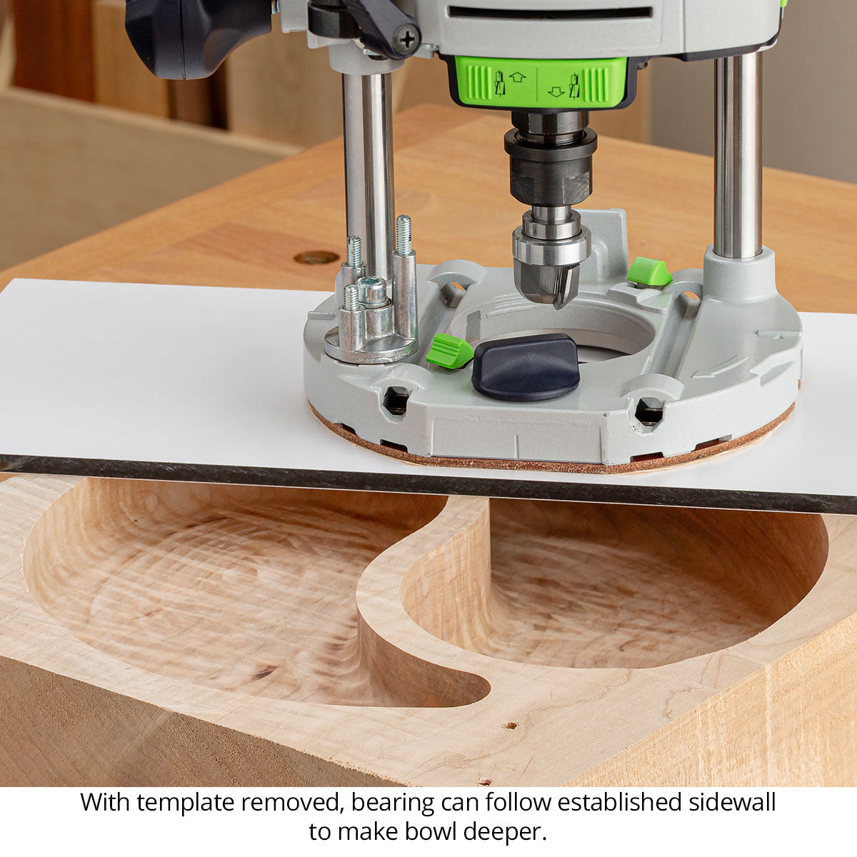 Big Bowl Router Bits - Carbide Head - 3-Flute