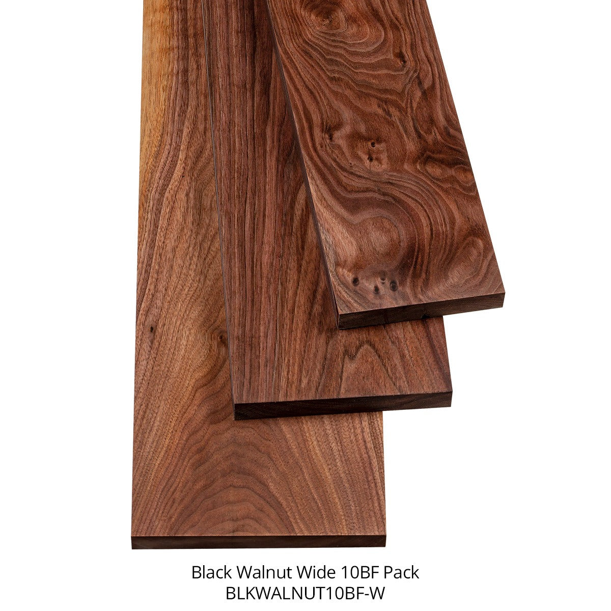 Black Walnut 10 Board Foot Project Lumber Packs