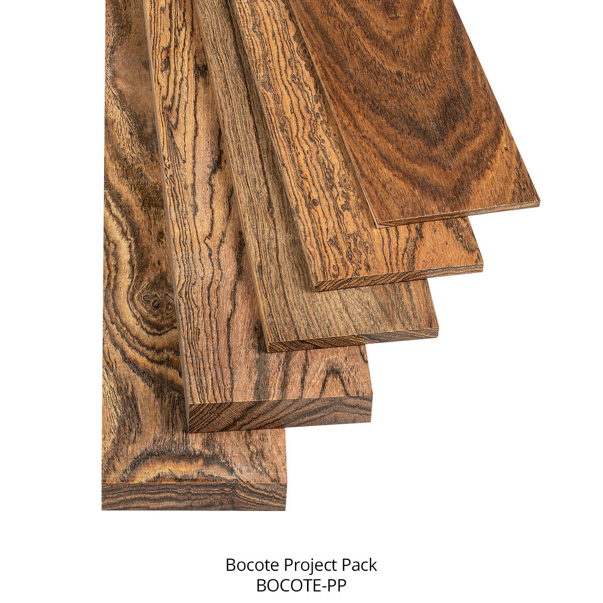 Bocote Project Lumber Packs