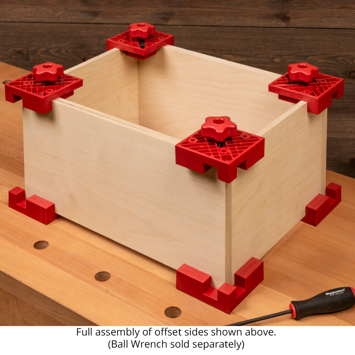 Woodpeckers BC4-M2 Box Clamps for Accurate Case Assembly