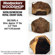 Rare & Exotic Wood Burls