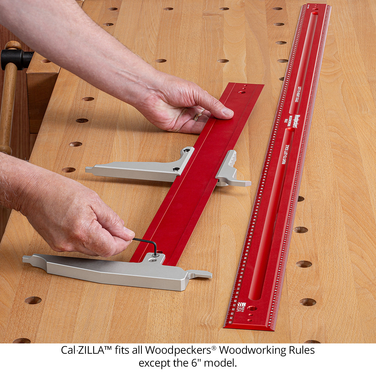 Cal-Zilla Woodworking Rule Caliper
