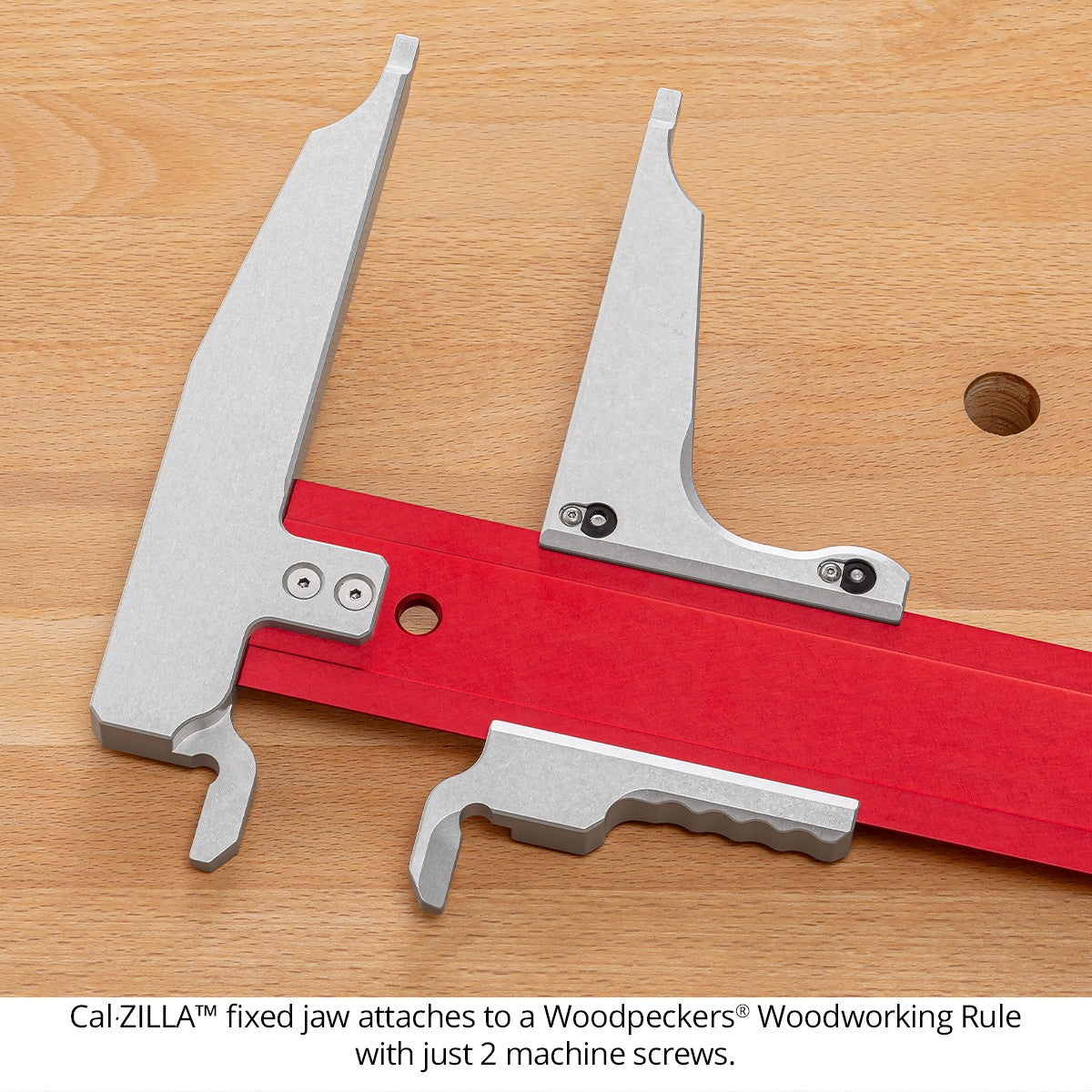 Cal-Zilla Woodworking Rule Caliper