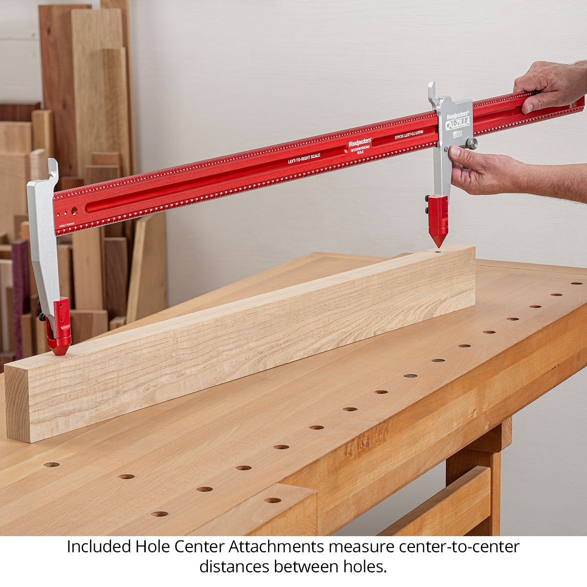 Woodpeckers Cal-Zilla Large Rule Caliper