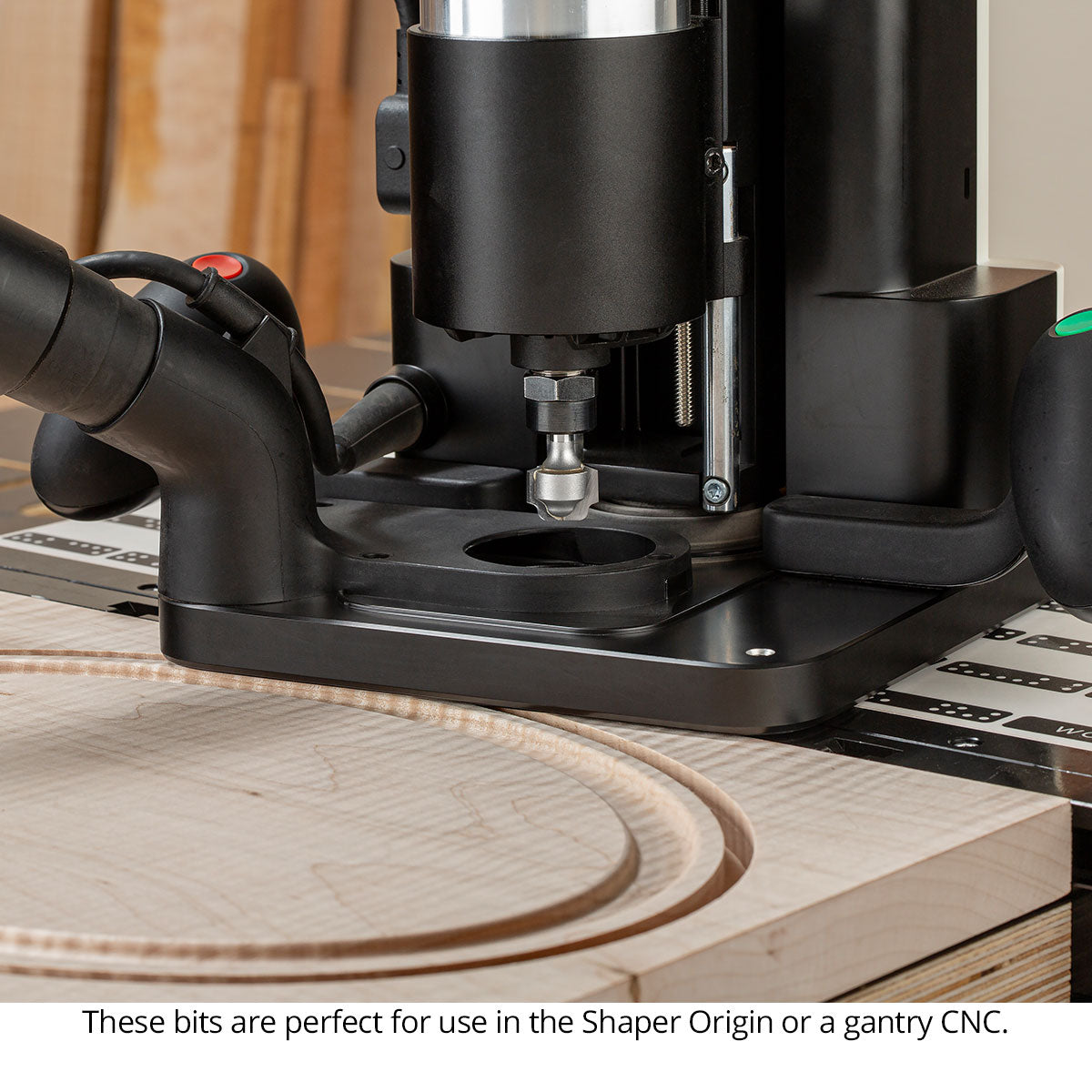 Juice Groove Router Bits | Carbide Tipped | 1/4 SH | Flat Bottom