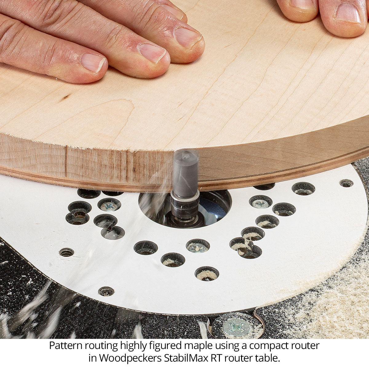Template Pattern Router Bits - Carbide Tipped - 1/4 Shank - 1/2 Diameter - 2 Flute