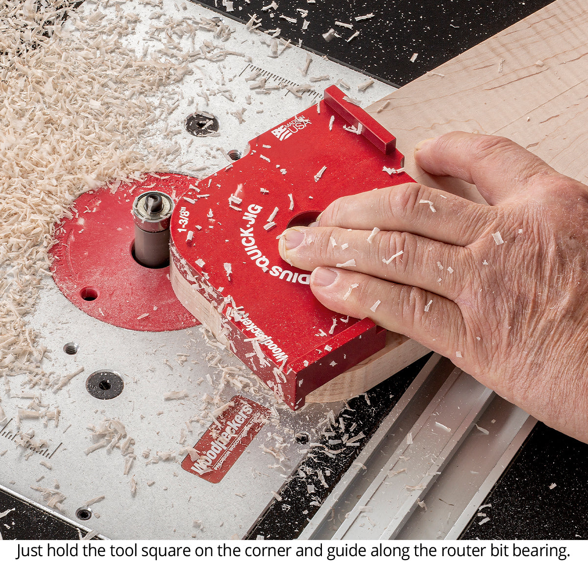Chamfer and Radius Quick Jig