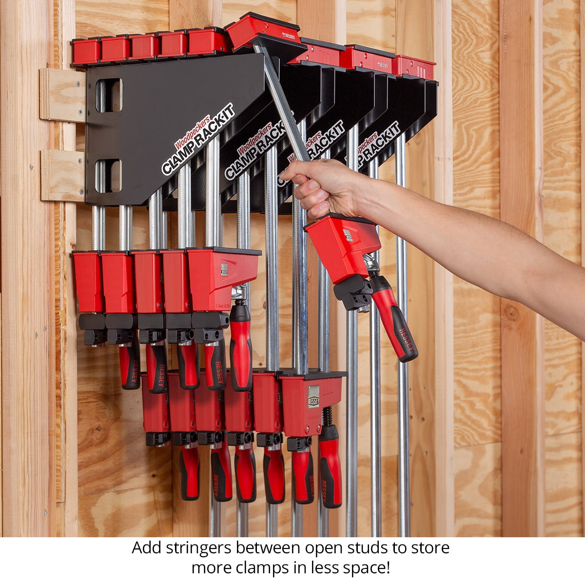 Clamp Rack-It Wall Storage