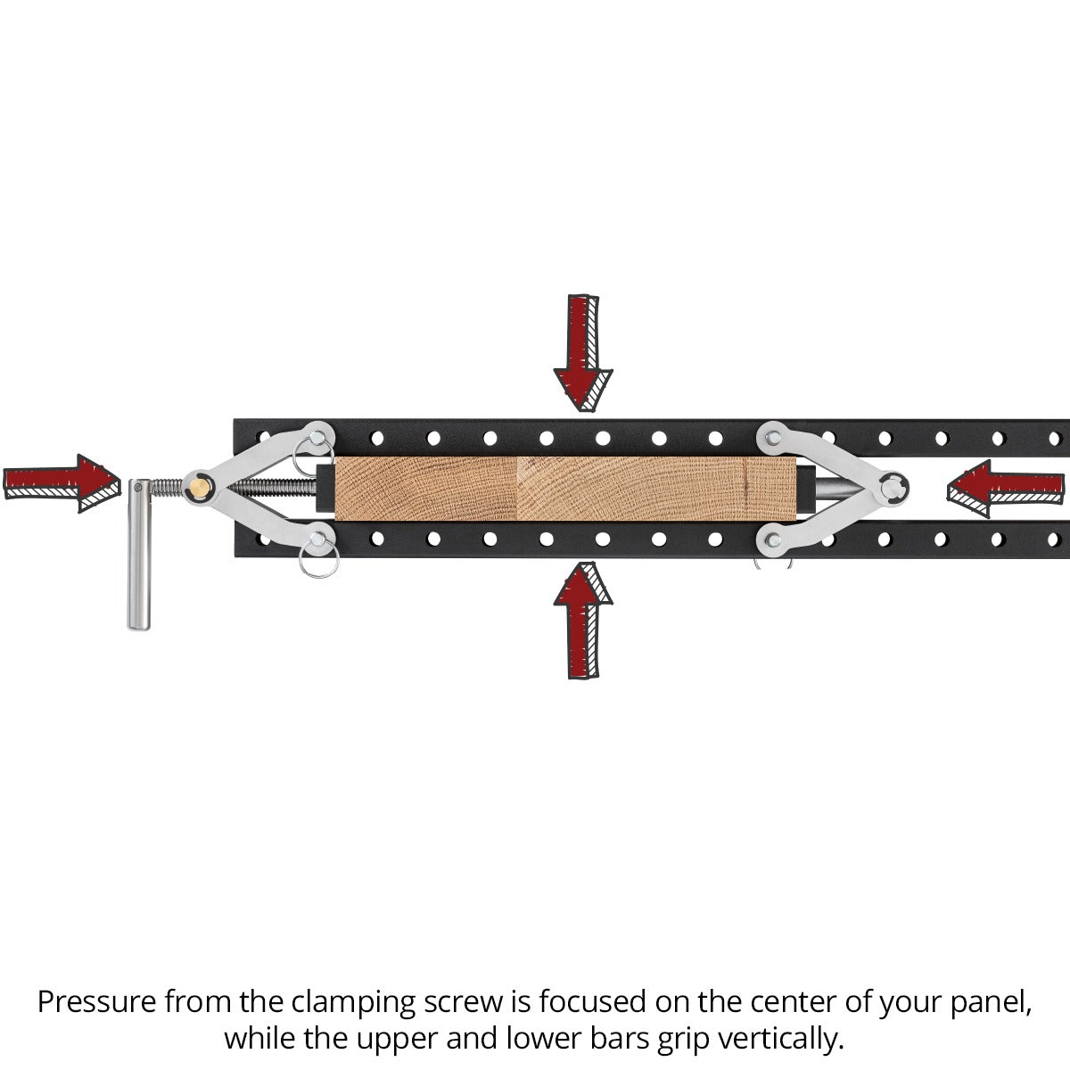 Clampzilla 3.0 4-Way Panel Clamp