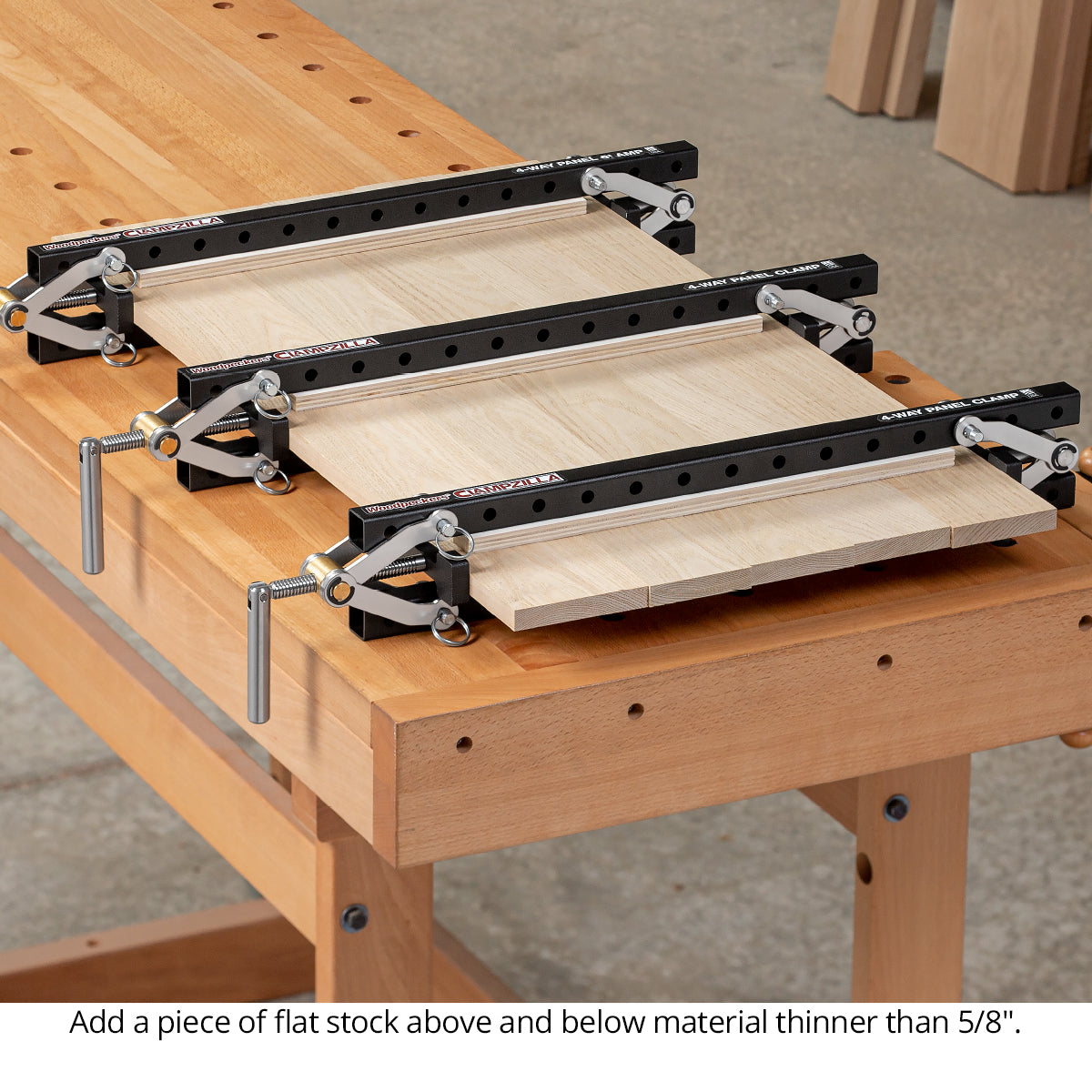 Clampzilla 3.0 4-Way Panel Clamp