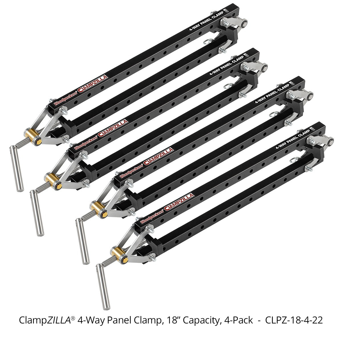 Clampzilla 3.0 4-Way Panel Clamp