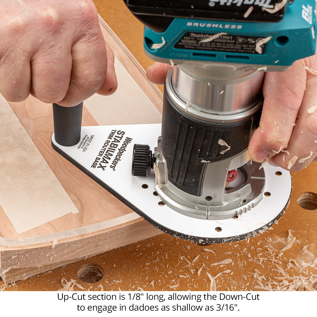 Compact Compression Pattern & Mortising Trim Router Bit - 1/4 Shank - Solid Carbide