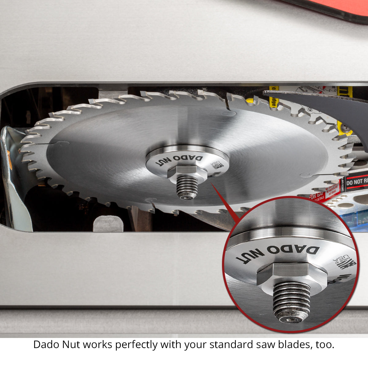 Dado Nut for SawStop Table Saws