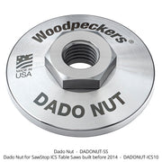 Dado Nut for SawStop Table Saws - OPEN BOX