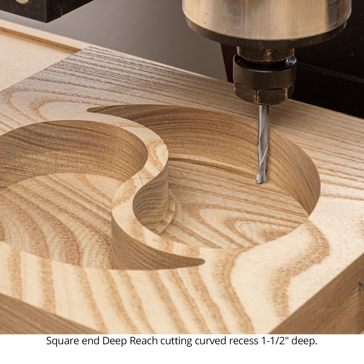 Deep Reach CNC Router Bits - Solid Carbide - 1/4 Shank