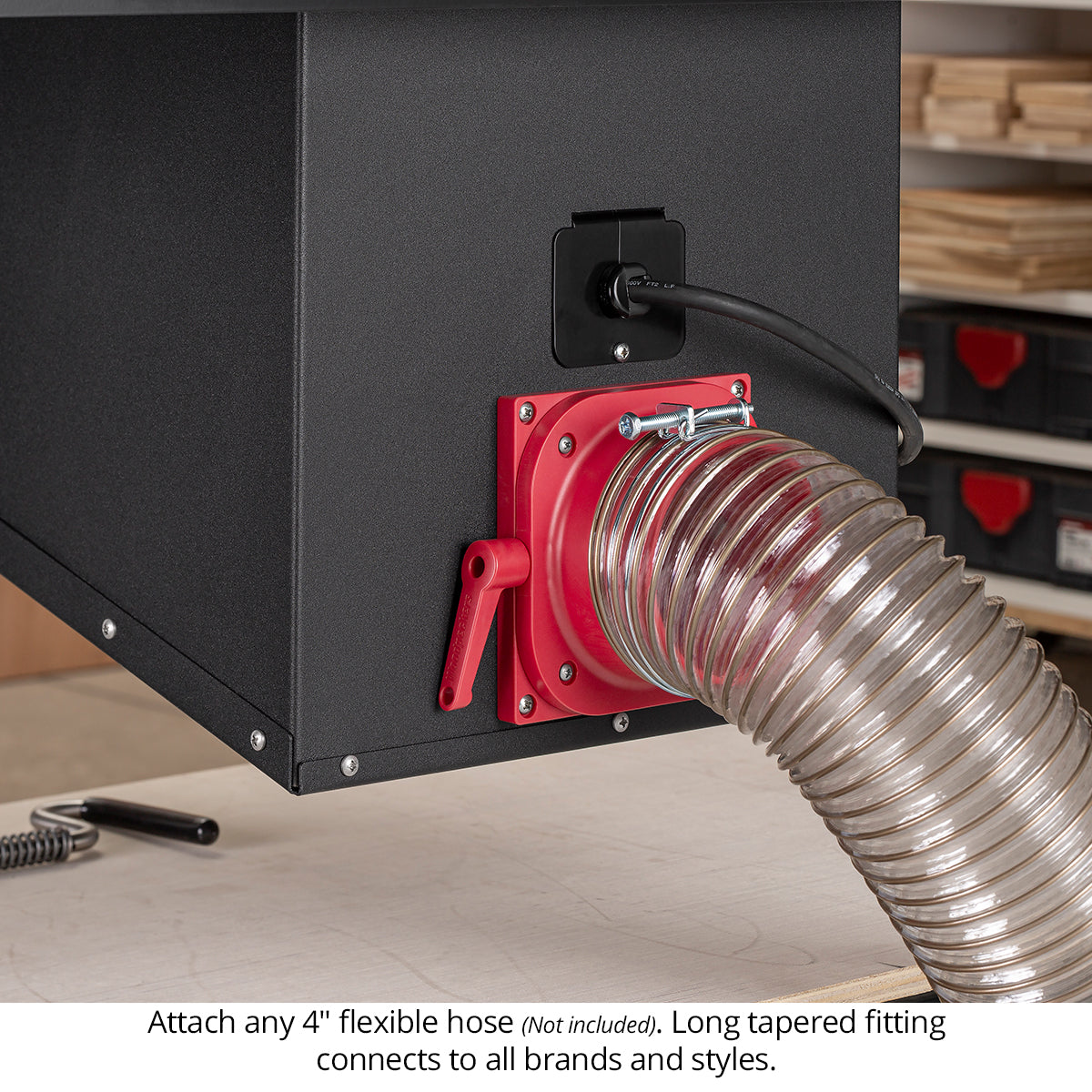 Downdraft Dust Collection Cabinet