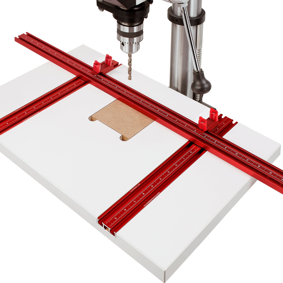 Drill Press Table Track & Fence Kit
