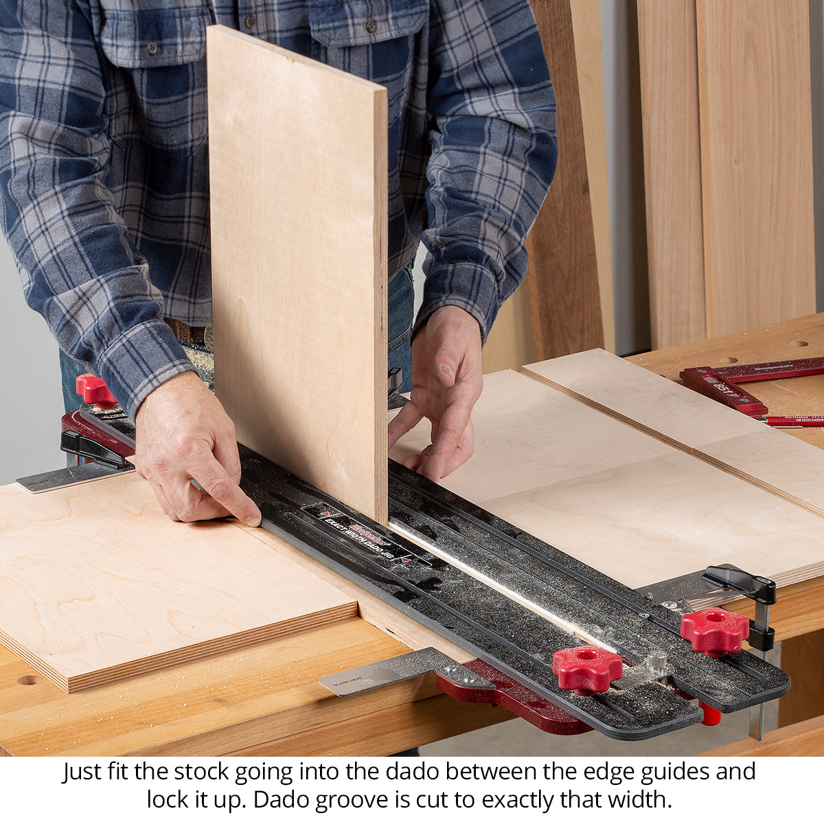 Exact Width Dado Jig