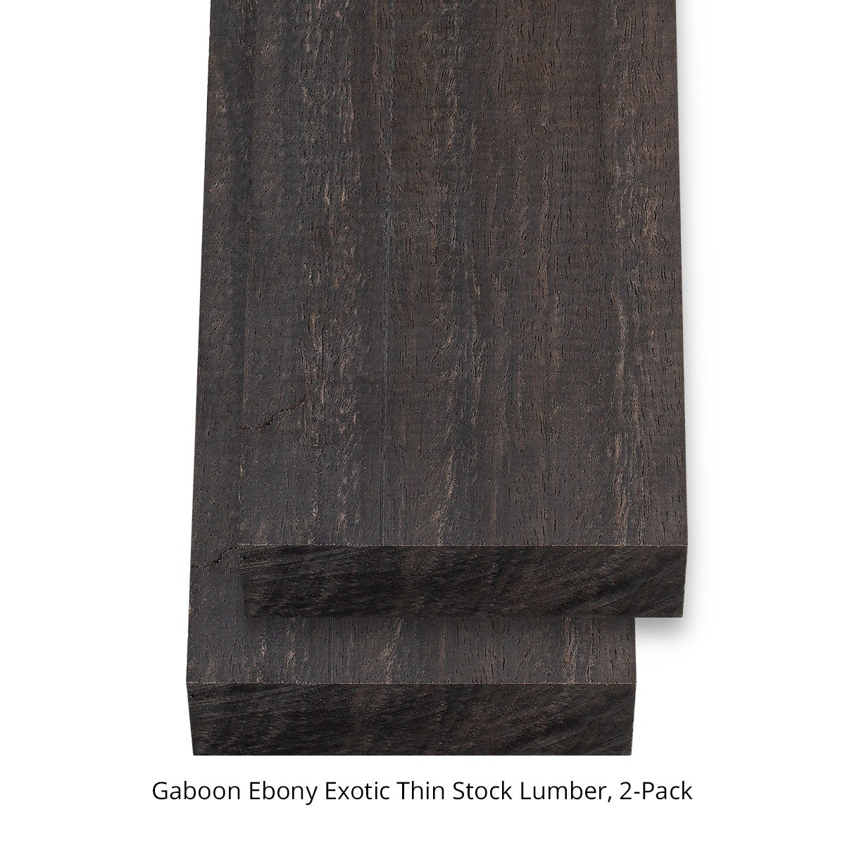Gaboon Ebony Exotic Thin Stock Lumber