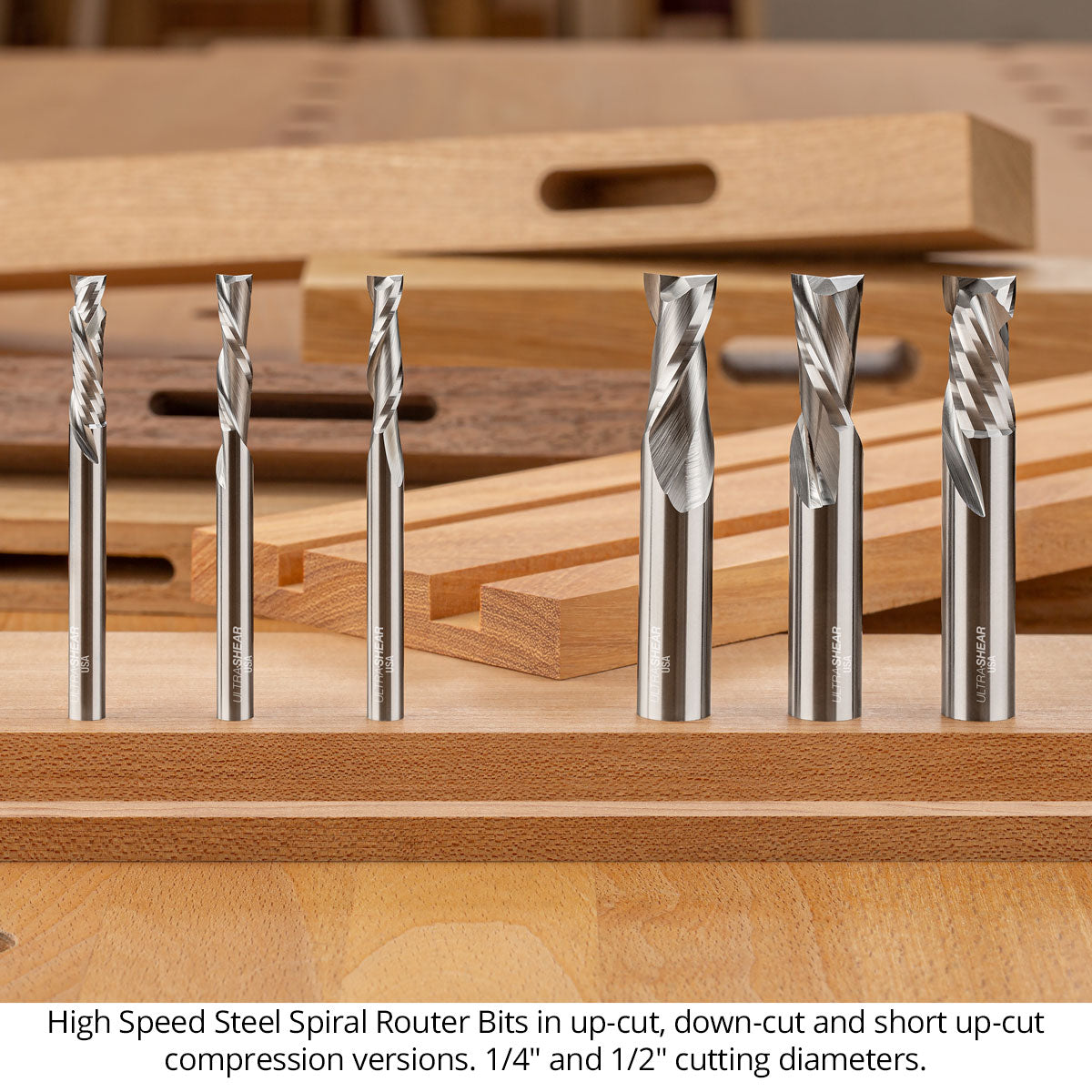 High Speed Steel Router Bits